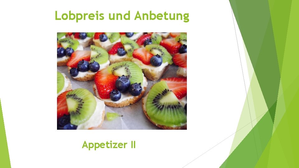 Lobpreis und Anbetung Appetizer II 