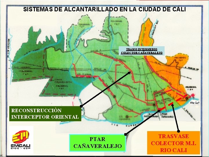 SISTEMAS DE ALCANTARILLADO EN LA CIUDAD DE CALI TRAMO INTERMEDIO COLECTOR CAÑAVERALEJO RECONSTRUCCIÒN INTERCEPTOR