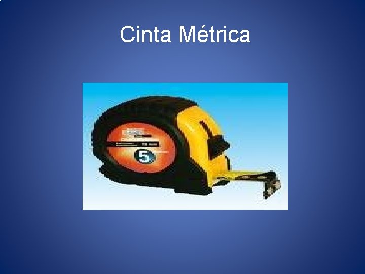 Cinta Métrica 