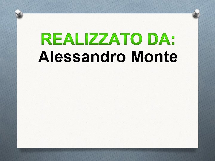 Alessandro Monte 