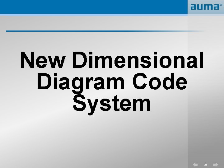 New Dimensional Diagram Code System 25 