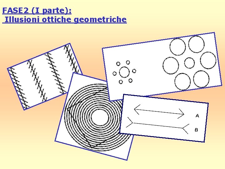 FASE 2 (I parte): Illusioni ottiche geometriche 