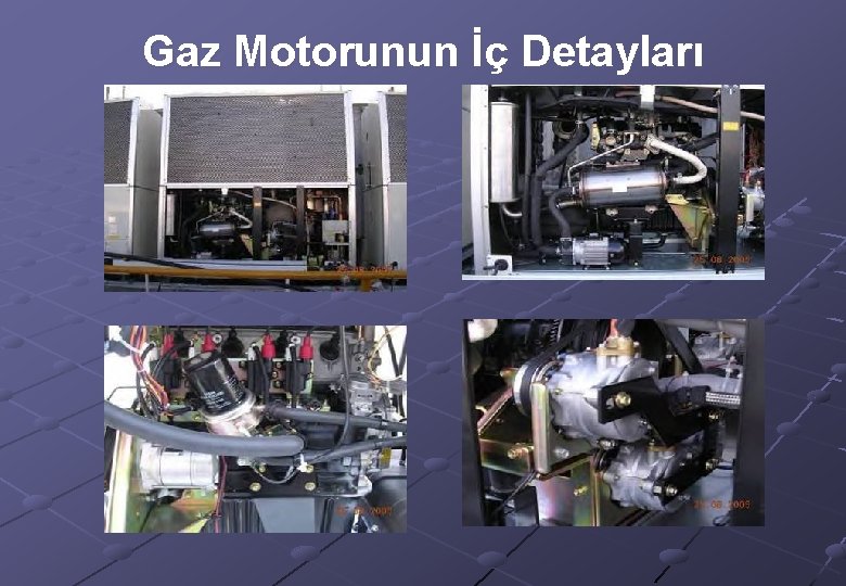 Gaz Motorunun İç Detayları 