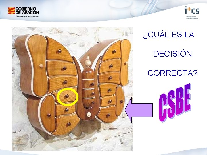 ¿CUÁL ES LA DECISIÓN CORRECTA? 