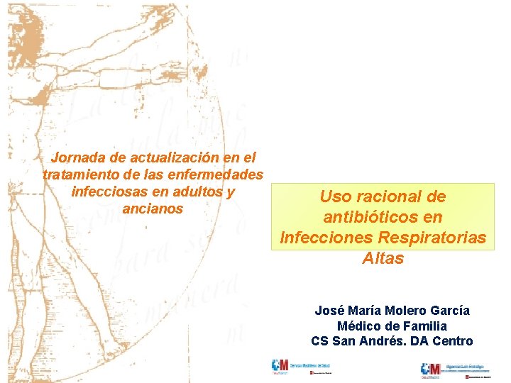 Jornada de actualización en el tratamiento de las enfermedades infecciosas en adultos y ancianos