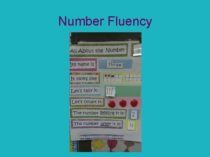 Number Fluency 