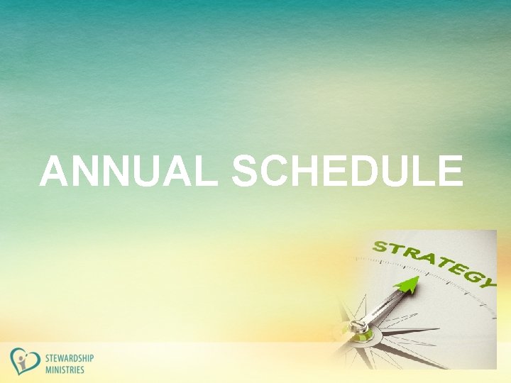 ANNUAL SCHEDULE 