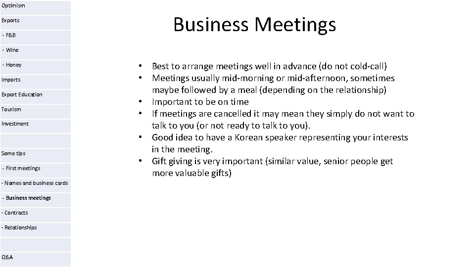 Optimism Exports - F&B Business Meetings - Wine - Honey Imports Export Education Tourism Optimism Exports - F&B Business Meetings - Wine - Honey Imports Export Education Tourism