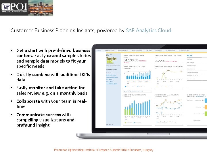 Customer Business Planning Insights, powered by SAP Analytics Cloud • Get a start with