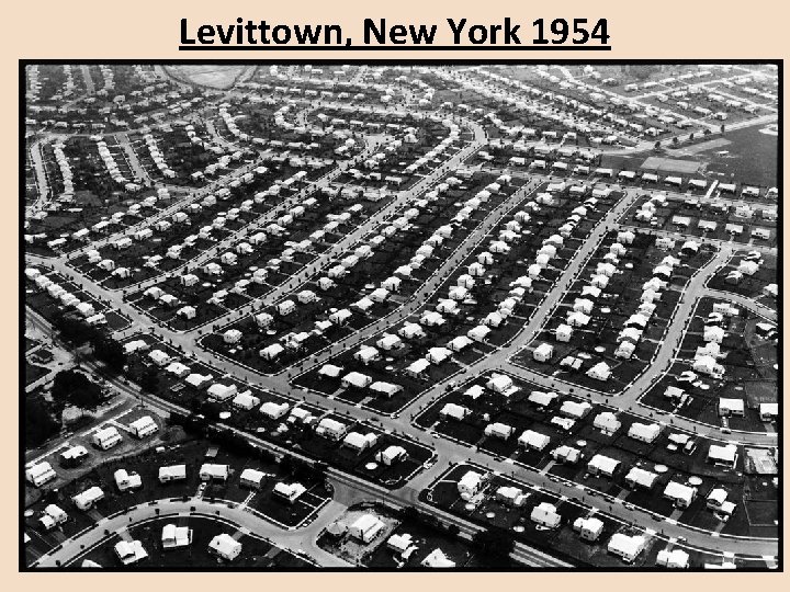 Levittown, New York 1954 