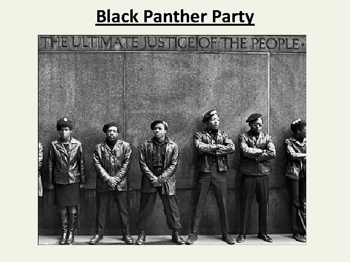 Black Panther Party 
