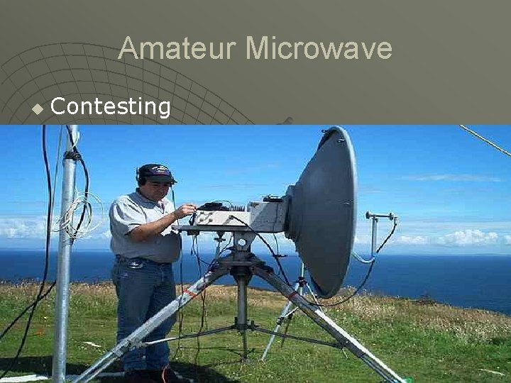 Amateur Microwave u Contesting 