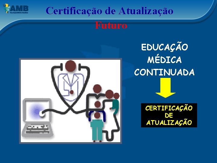 Certificação de Atualização Futuro EDUCAÇÃO MÉDICA CONTINUADA CERTIFICAÇÃO DE ATUALIZAÇÃO 