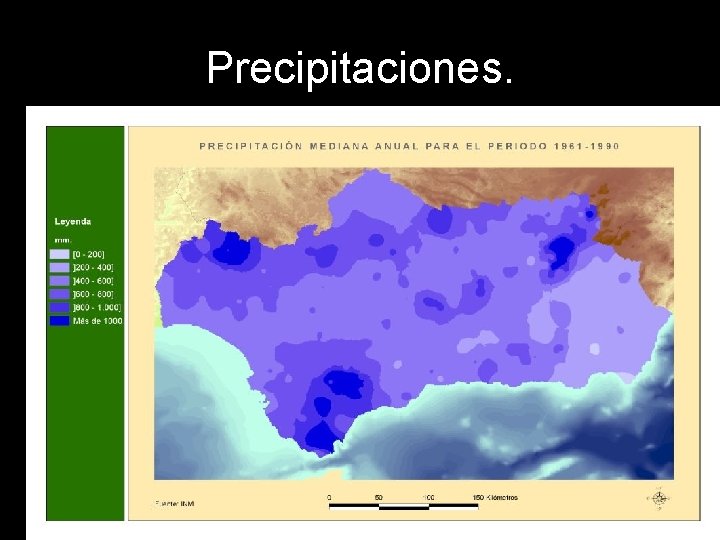 Precipitaciones. 