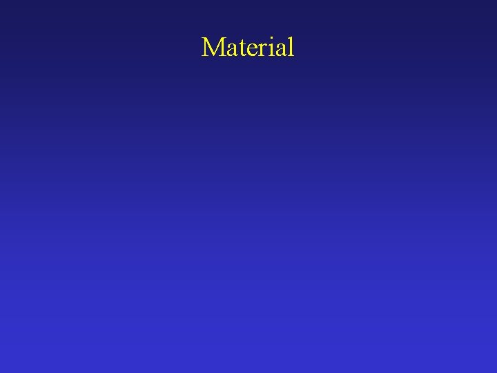 Material 