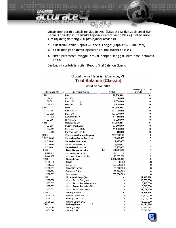 Untuk mengecek apakah persiapan awal Database Anda sudah tepat dan benar, Anda dapat membuka