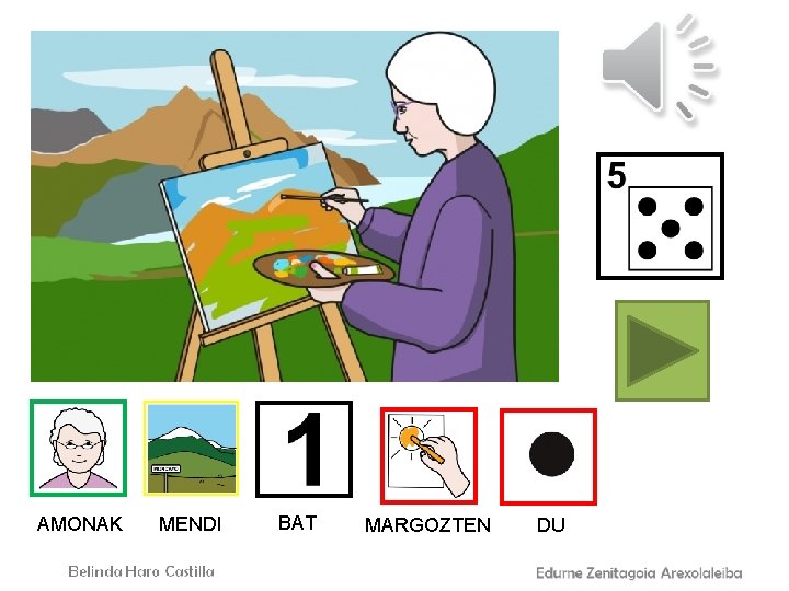 AMONAK MENDI BAT MARGOZTEN DU AMONAK MENDI BAT MARGOZTEN DU