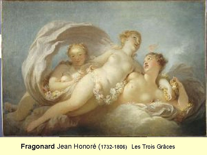 Fragonard Jean Honoré (1732 -1806) Les Trois Grâces 