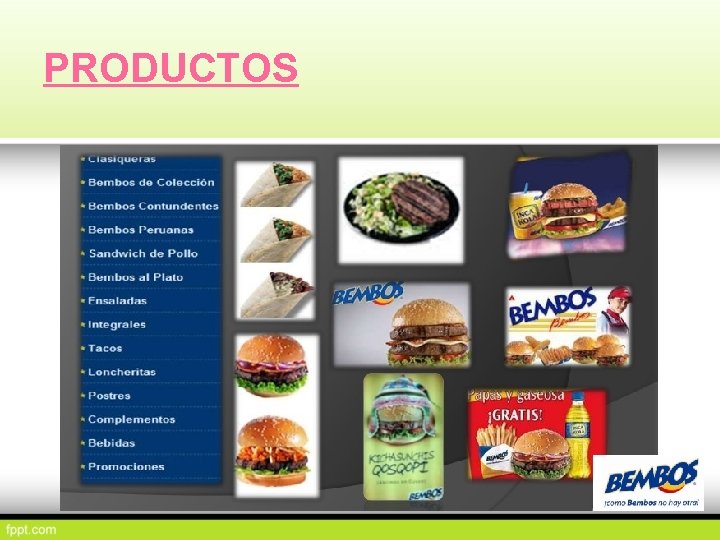 PRODUCTOS 