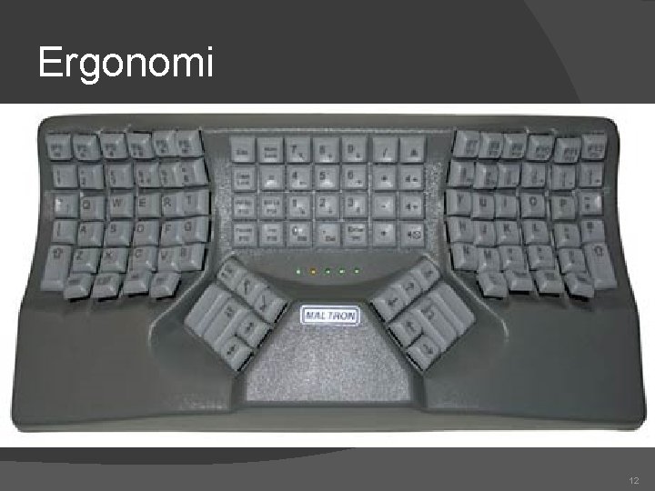 Ergonomi 12 