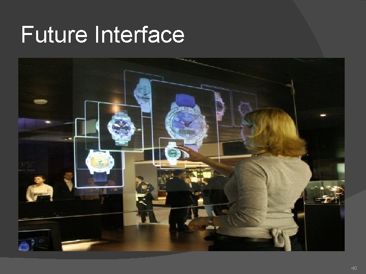 Future Interface 40 