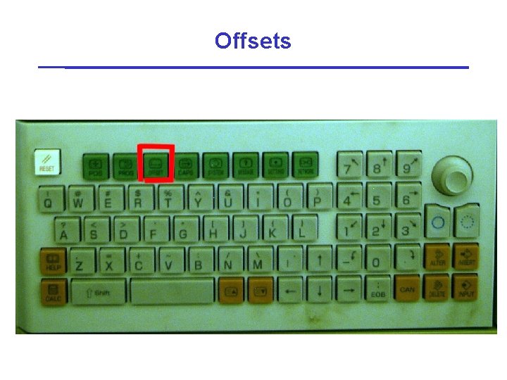 Offsets 