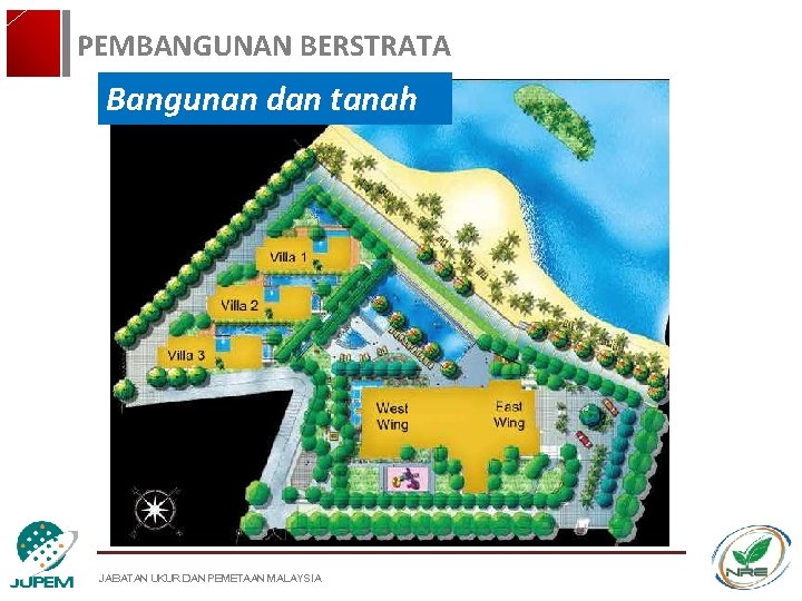 PEMBANGUNAN BERSTRATA Bangunan dan tanah JABATAN UKUR DAN PEMETAAN MALAYSIA PEMBANGUNAN BERSTRATA Bangunan dan tanah JABATAN UKUR DAN PEMETAAN MALAYSIA