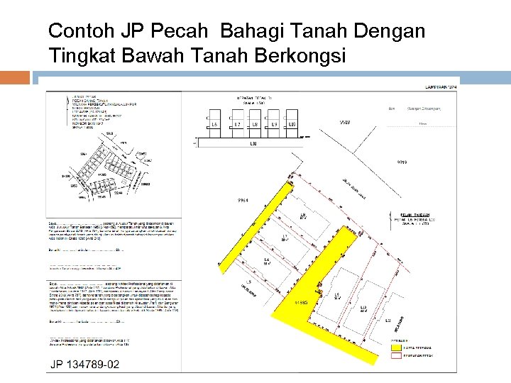 Contoh JP Pecah Bahagi Tanah Dengan Tingkat Bawah Tanah Berkongsi Contoh JP Pecah Bahagi Tanah Dengan Tingkat Bawah Tanah Berkongsi