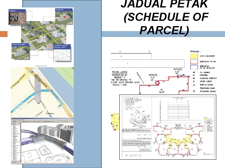 JADUAL PETAK (SCHEDULE OF PARCEL) JADUAL PETAK (SCHEDULE OF PARCEL)
