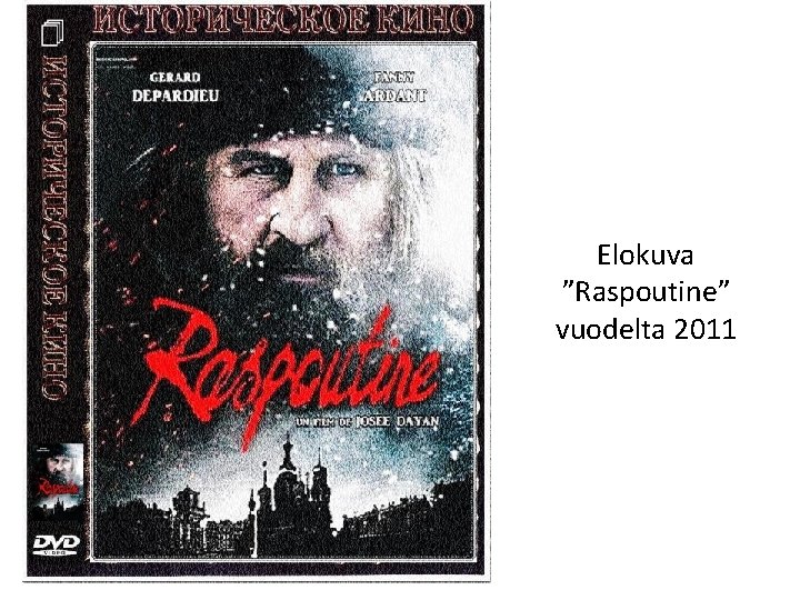 Elokuva ”Raspoutine” vuodelta 2011 