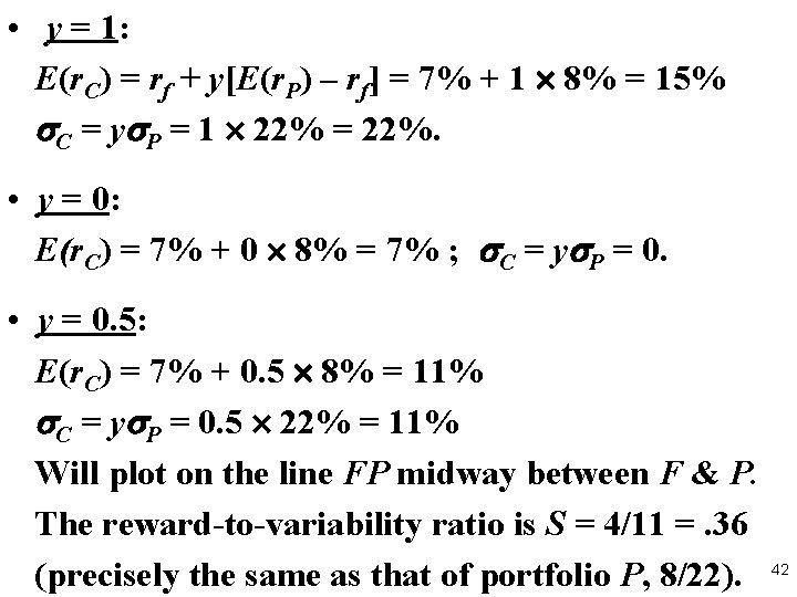 Topic 1 Ch 6 Capital Allocation To Risky