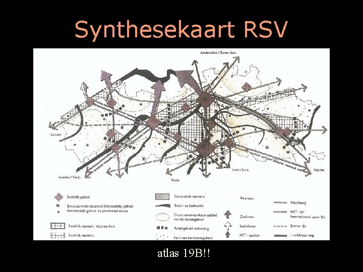 Synthesekaart RSV atlas 19 B!! 