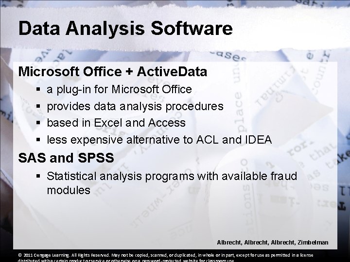 Data Analysis Software Microsoft Office + Active. Data § § a plug-in for Microsoft Data Analysis Software Microsoft Office + Active. Data § § a plug-in for Microsoft