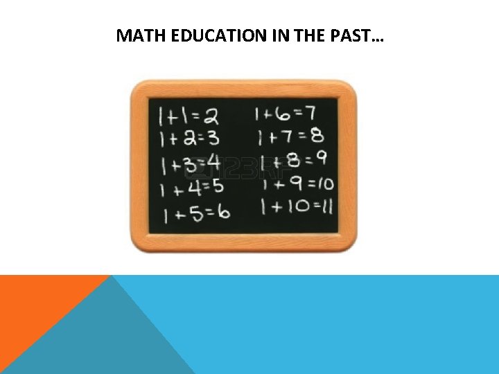 Past Math FAMILY MATH NIGHT BLACK WALNUT PS OCTOBER 30