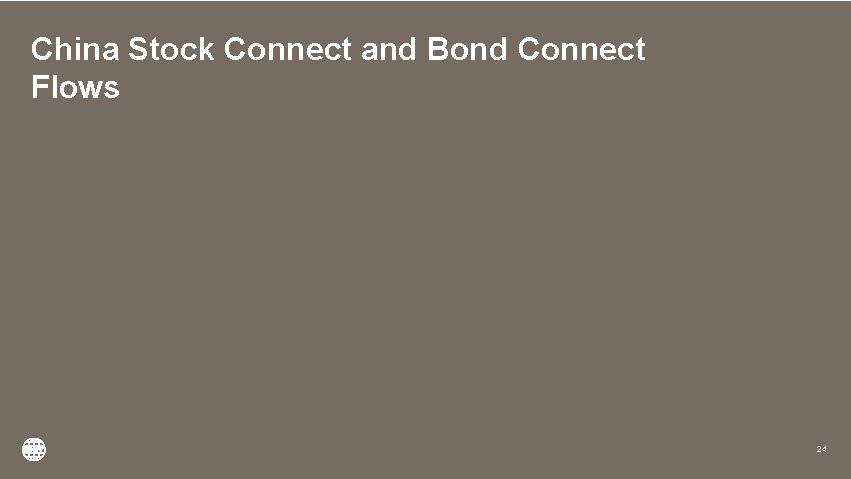 China Stock Connect and Bond Connect Flows 24 