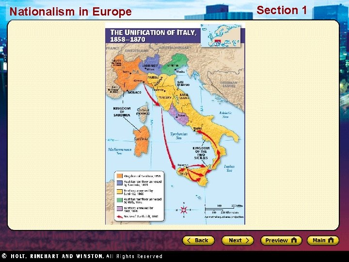 Nationalism in Europe Section 1 