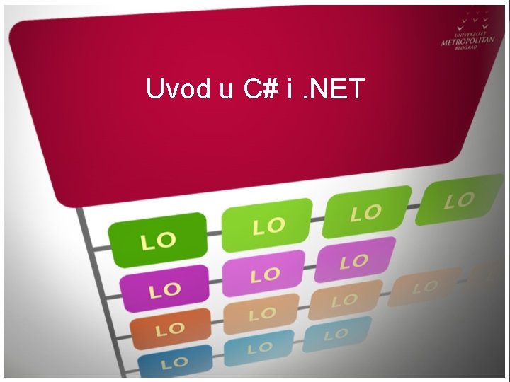 Uvod u C# i. NET 