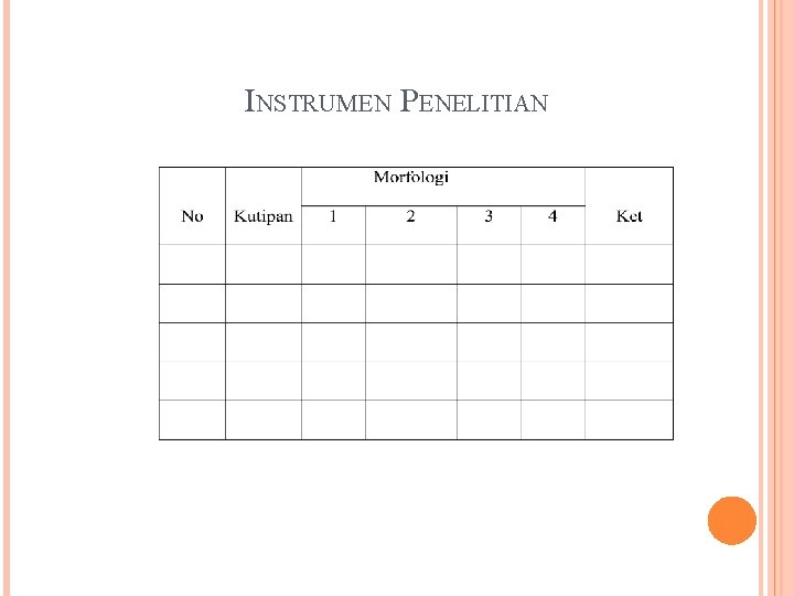 INSTRUMEN PENELITIAN 