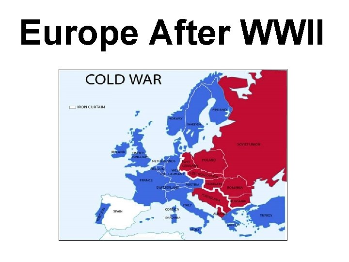 Europe After WWII 
