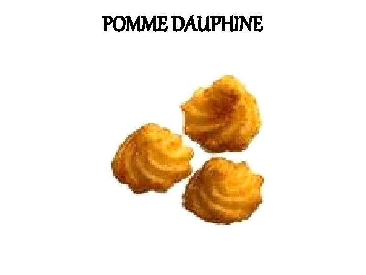 POMME DAUPHINE 