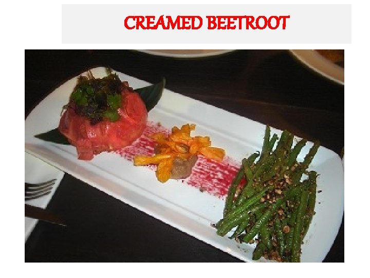 CREAMED BEETROOT 