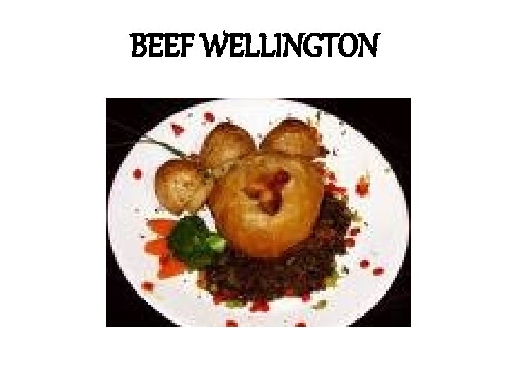 BEEF WELLINGTON 