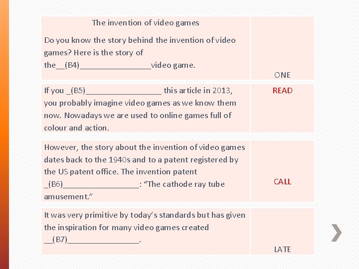 The invention of video games Do you know the story behind the invention of