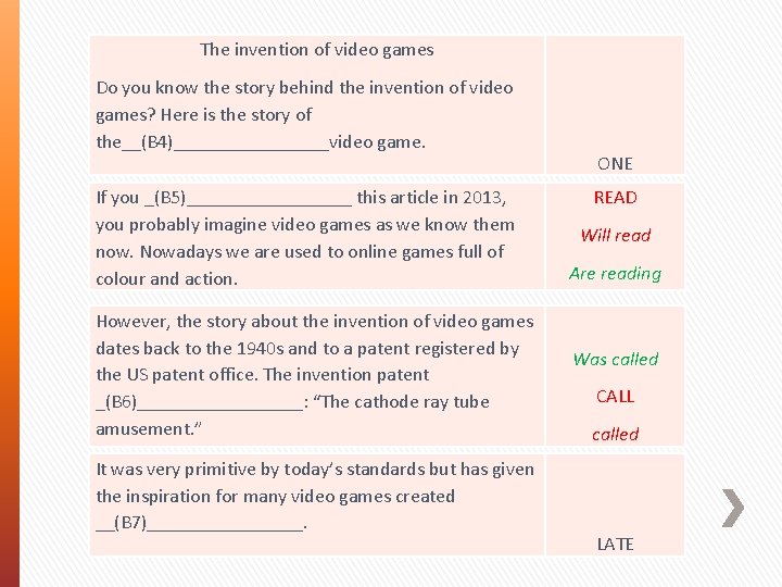 The invention of video games Do you know the story behind the invention of