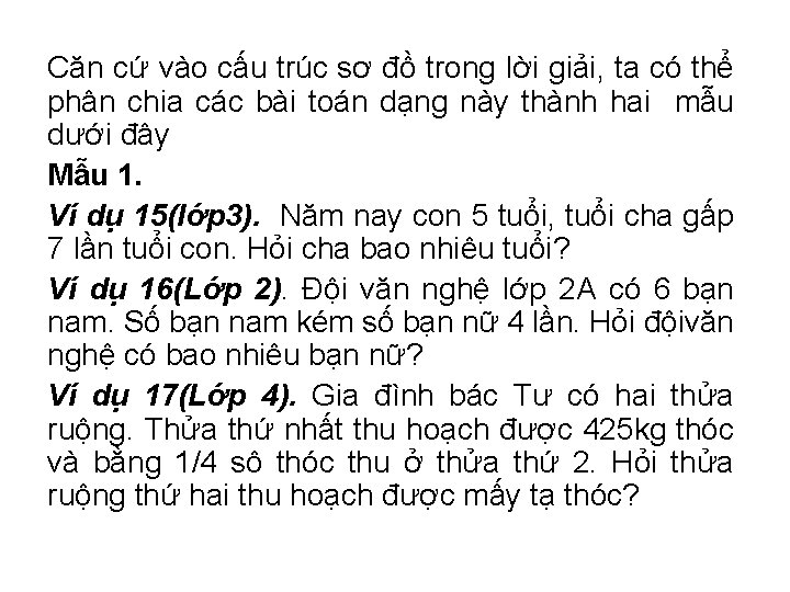 Căn cứ vào cấu trúc sơ đồ trong lời giải, ta có thể phân