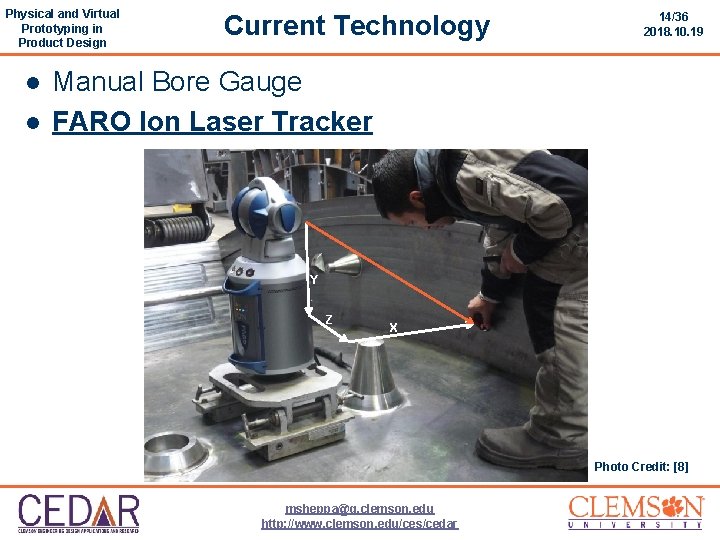 Physical and Virtual Prototyping in Product Design l l Current Technology 14/36 2018. 10.