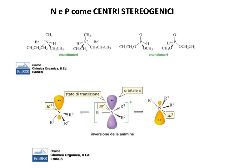 N e P come CENTRI STEREOGENICI 