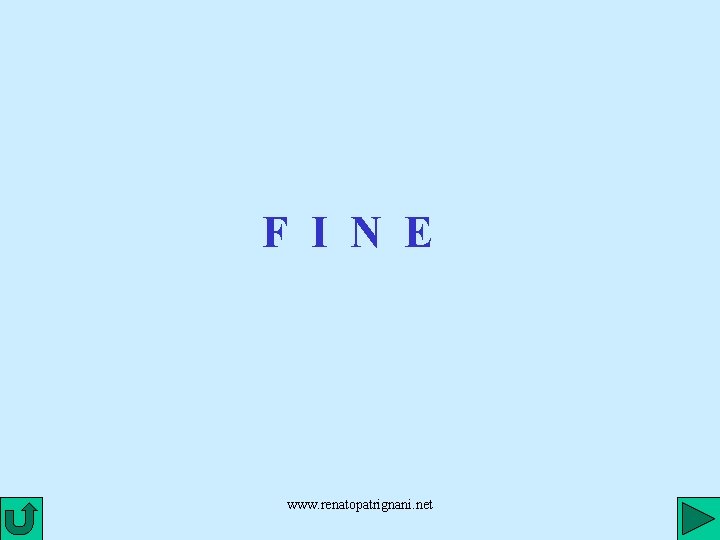 F I N E www. renatopatrignani. net 