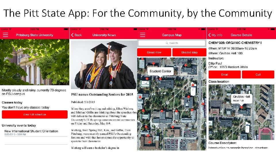 The Pitt State App: For the Community, by the Community 