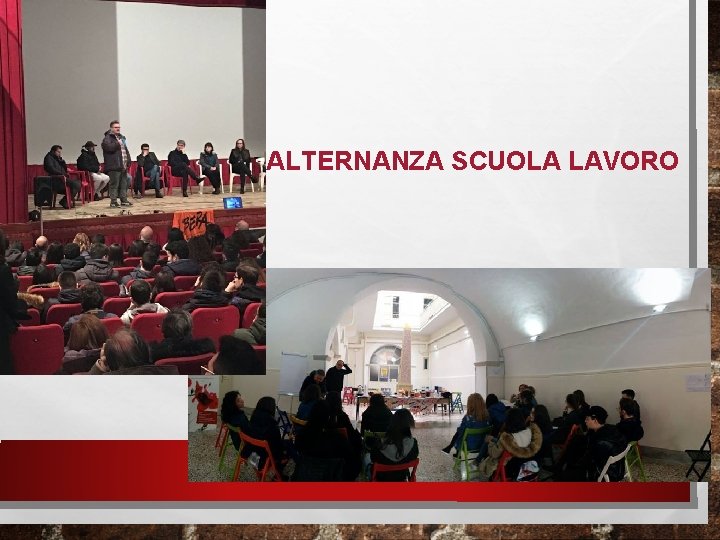 ALTERNANZA SCUOLA LAVORO 